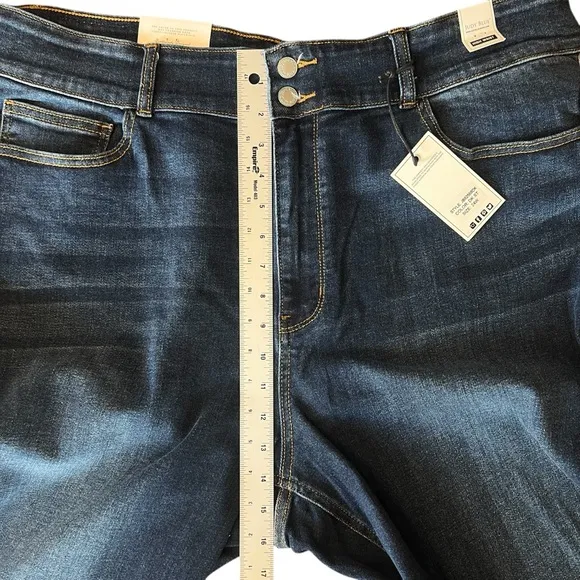 Judy Blue NWT High Waist Bootcut Jeans JB82568DK Size 24W Dark Wash