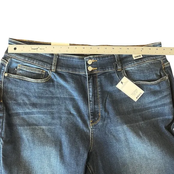 Judy Blue NWT High Waist Bootcut Jeans JB82568DK Size 24W Dark Wash