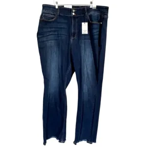 Judy Blue NWT High Waist Bootcut Jeans JB82568DK Size 24W Dark Wash
