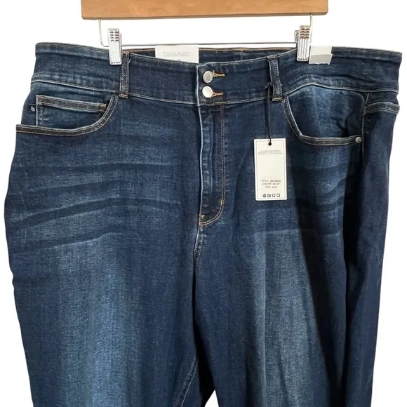 Judy Blue NWT High Waist Bootcut Jeans JB82568DK Size 24W Dark Wash