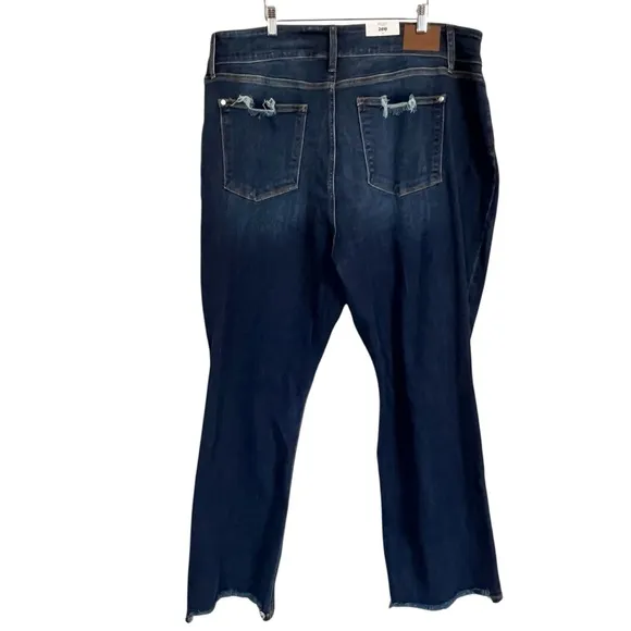 Judy Blue NWT High Waist Bootcut Jeans JB82568DK Size 24W Dark Wash