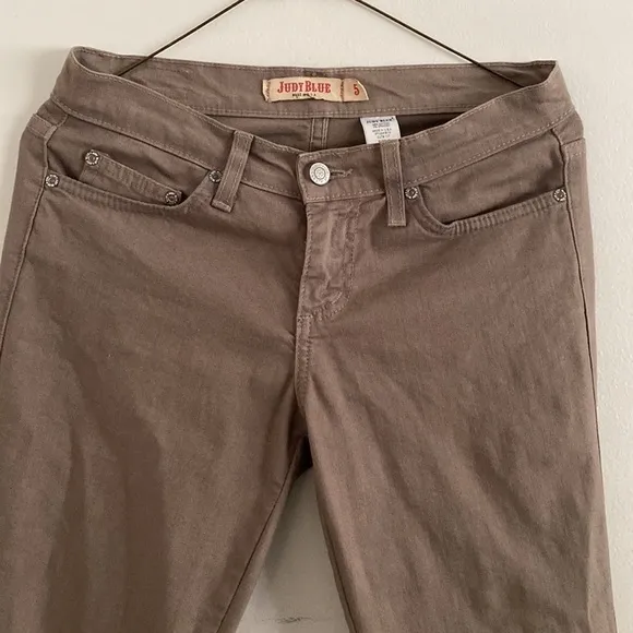 Judy Blue olive brown skinny jeans