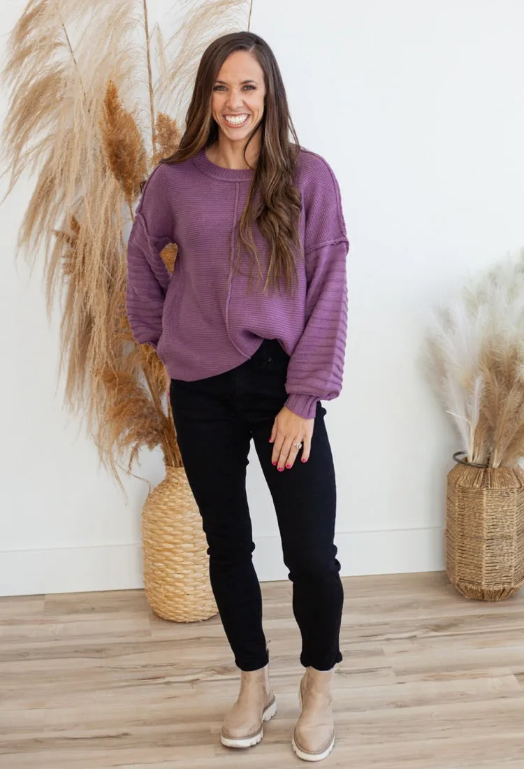 Kan Can High Rise Skinny Jean in Black