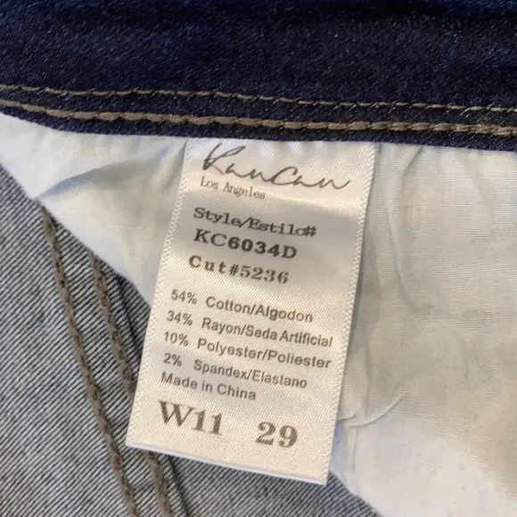 KanCan dark wash skinny jeans
