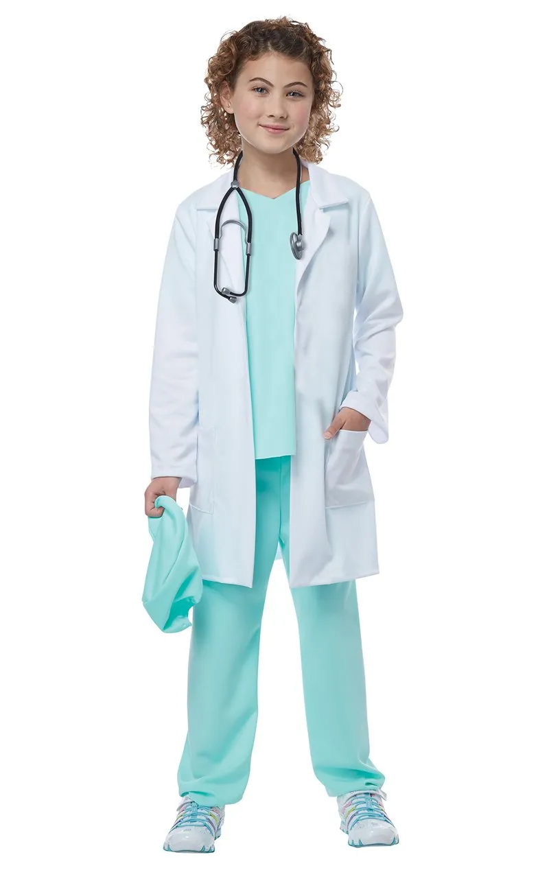 Kids Unisex Healthcare Hero Costume