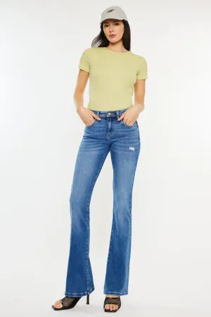 Kiera Mid Rise Bootcut Jeans