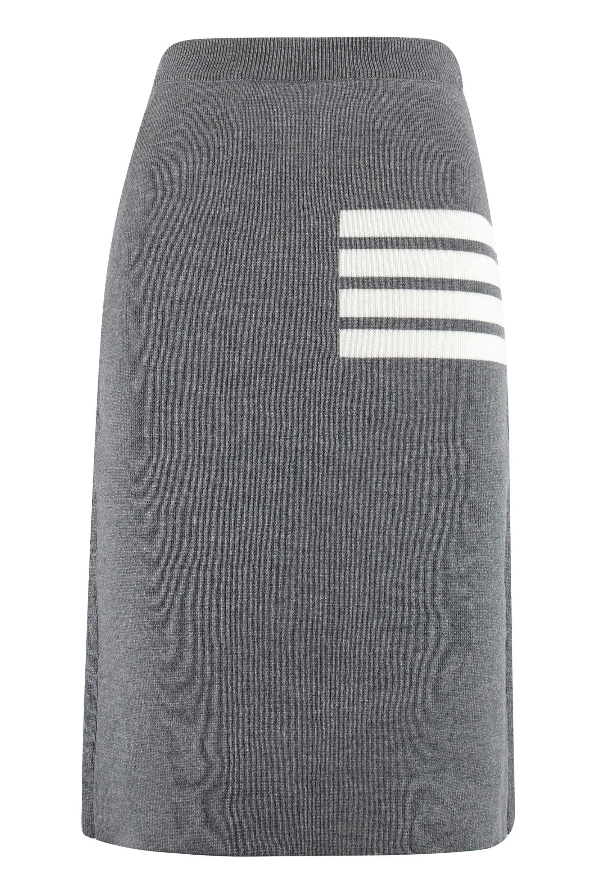 Knit pencil skirt