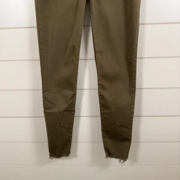 Kut From The Cloth Donna High Rise Ankle Skinny Jeans, EUC, Size 6, MSRP $120