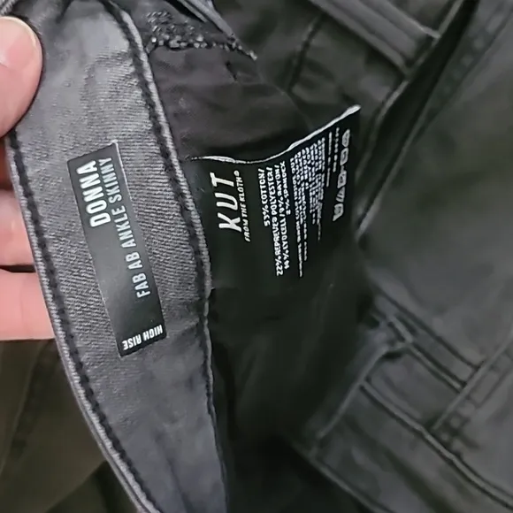 Kut from the Kloth Black High Rise Jeans