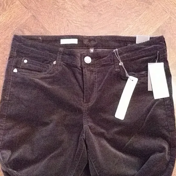 Kut from the Kloth Diana Skinny Corduroy Jeans Sz 14 NWT