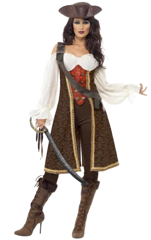 Ladies High Seas Pirate Wench Costume