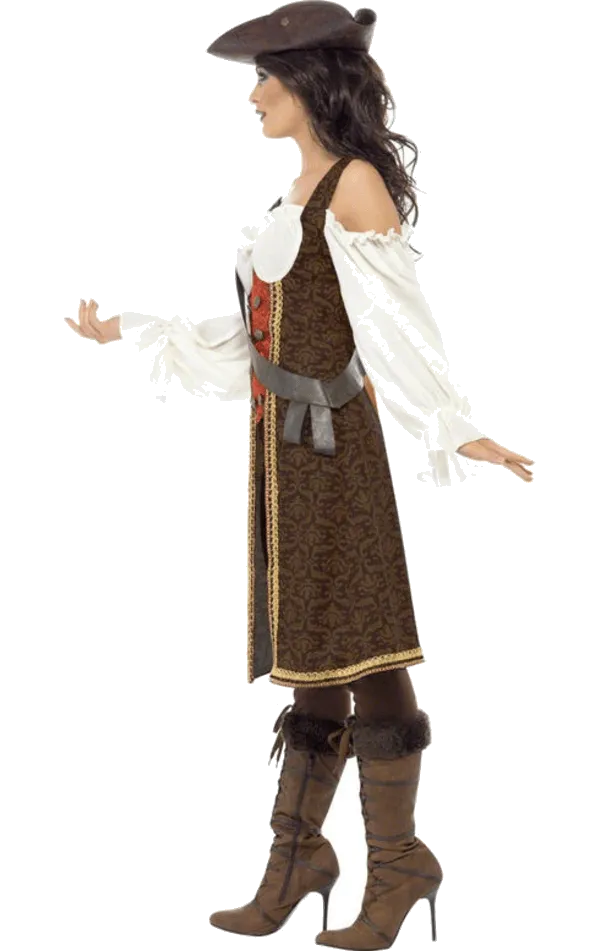 Ladies High Seas Pirate Wench Costume