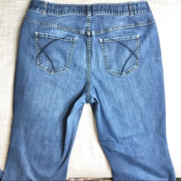 Lane Bryant T3 high rise bootcut/ straight leg jean bundle, short length