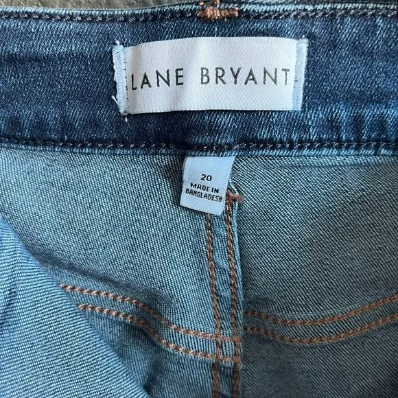 Lane Bryant Women's Flex Magic Waistband Medium Wash Skinny Jeans Size 20