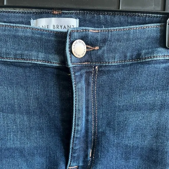 Lane Bryant Women's Flex Magic Waistband Medium Wash Skinny Jeans Size 20