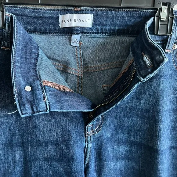 Lane Bryant Women's Flex Magic Waistband Medium Wash Skinny Jeans Size 20