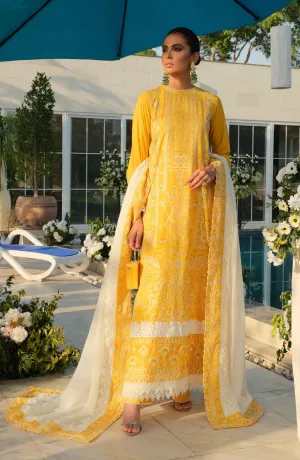 Latest Yellow Salwar Kameez Dupatta Pakistani Eid Dress