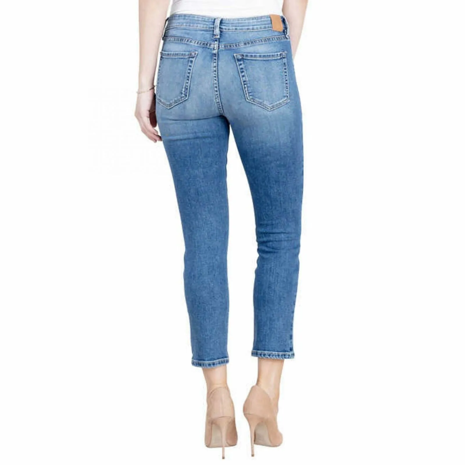 Level 99 Women's High Rise Skinny Crop Jeans