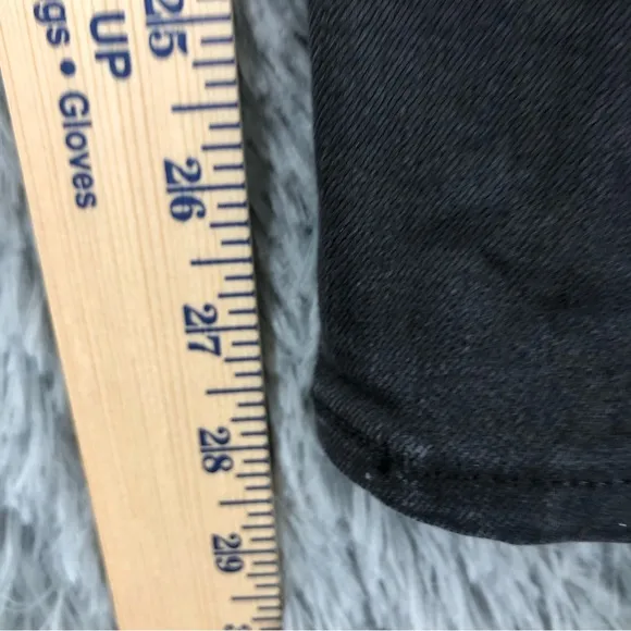 Levi Strauss Jeans Womens Size 31 Black 535 Super Skinny