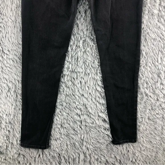 Levi Strauss Jeans Womens Size 31 Black 535 Super Skinny