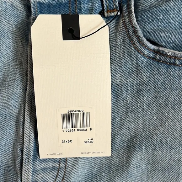 Levi’s 501 Skinny Jeans Button Fly