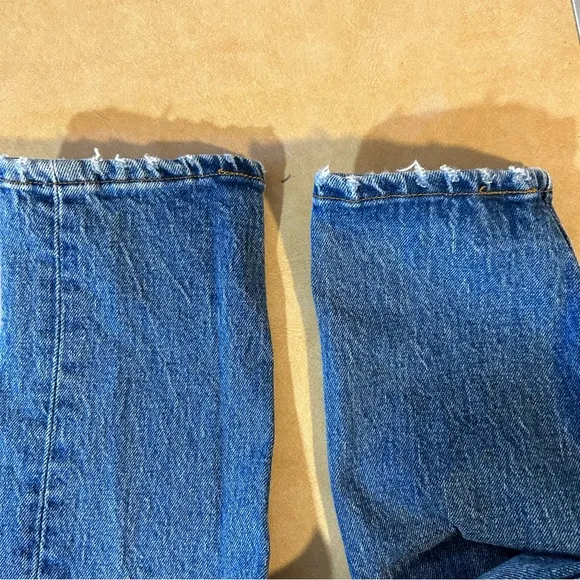 Levis 501 Skinny S Premium Blue‎ Ankle Jeans Womens Size 28 X 28