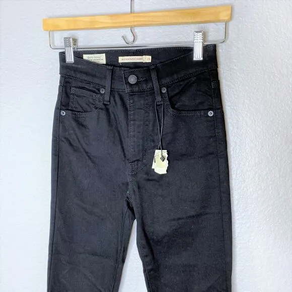 Levi's NWOT Mile High Super Skinny Jeans Black