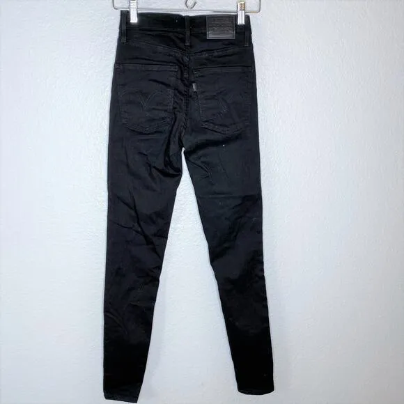 Levi's NWOT Mile High Super Skinny Jeans Black