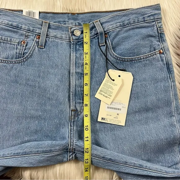 Levi's Size 32 Sansome Rain 501 Skinny Denim Jeans