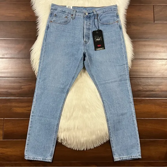 Levi's Size 32 Sansome Rain 501 Skinny Denim Jeans