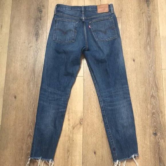 Levi’s White Oak Cone Denim Skinny Jeans 27