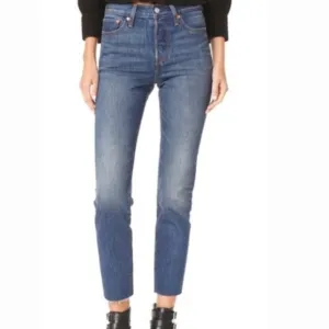 Levi’s White Oak Cone Denim Skinny Jeans 27