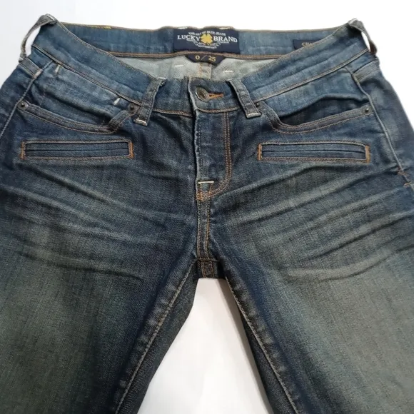 Lucky Brand Charlie Capri Jeans Size 25