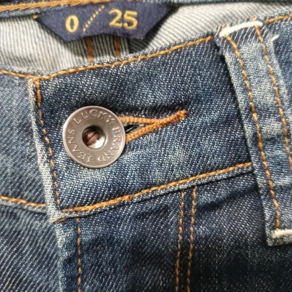 Lucky Brand Charlie Capri Jeans Size 25
