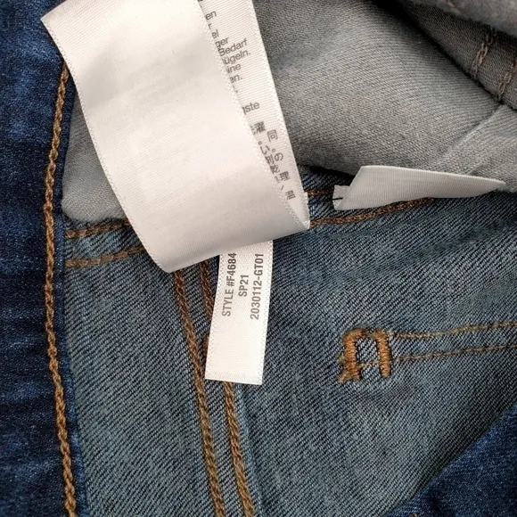 Madewell 10&quot; High-Rise Skinny Jeans in Hayes Wash