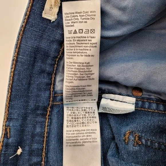 Madewell 10&quot; High-Rise Skinny Jeans in Hayes Wash