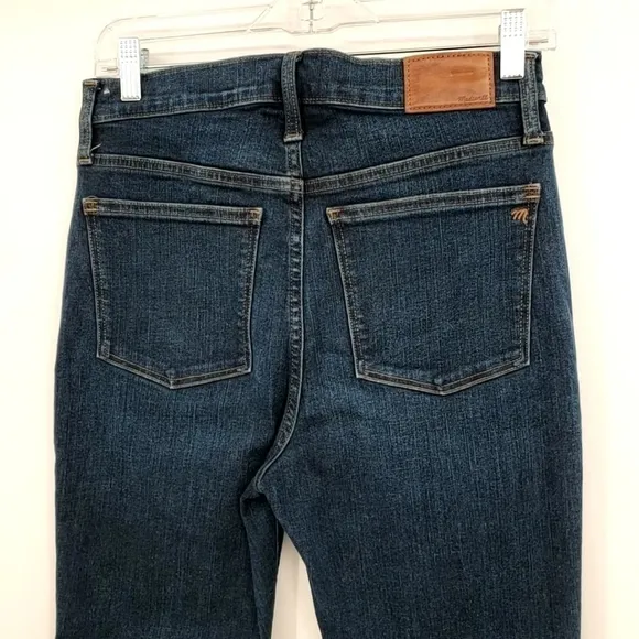 Madewell 10&quot; High-Rise Skinny Jeans in Hayes Wash