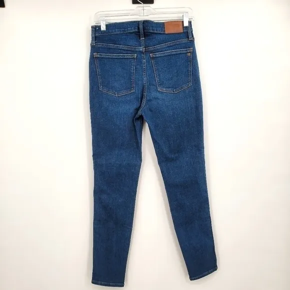Madewell 10&quot; High-Rise Skinny Jeans in Hayes Wash