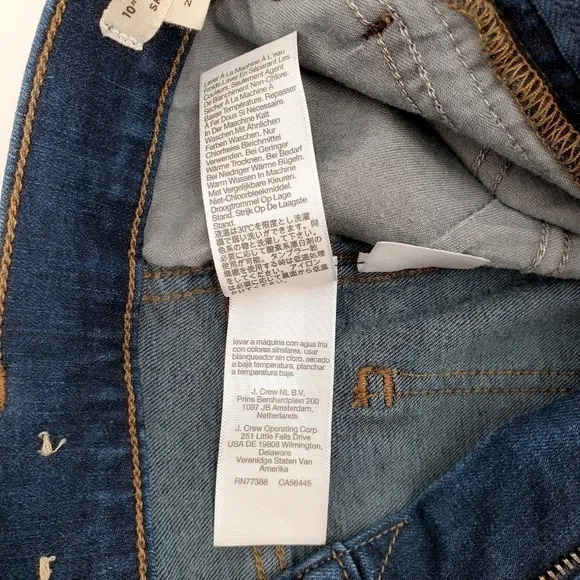 Madewell 10&quot; High-Rise Skinny Jeans in Hayes Wash