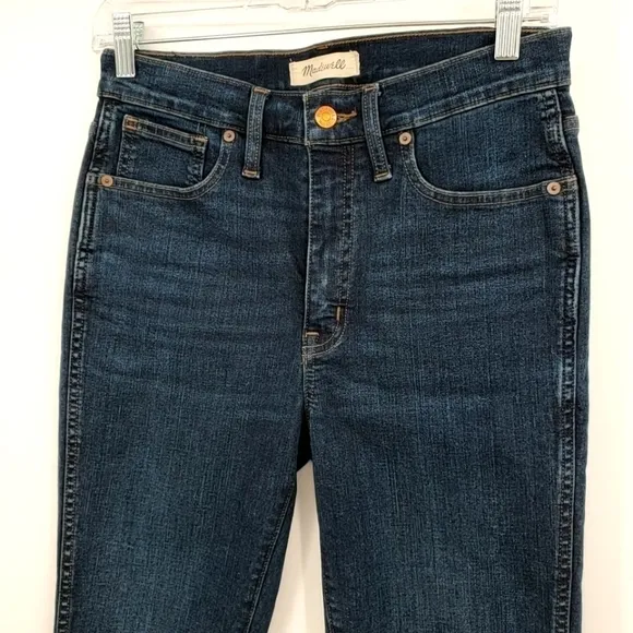 Madewell 10&quot; High-Rise Skinny Jeans in Hayes Wash