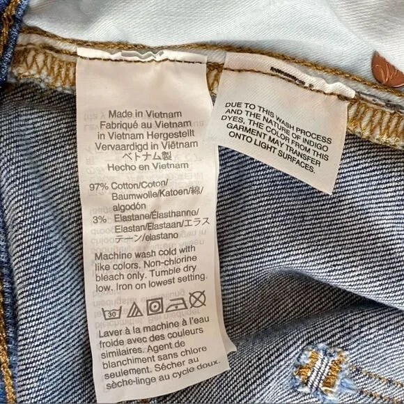 Madewell 9” High Rise Skinny Jeans Sz 34