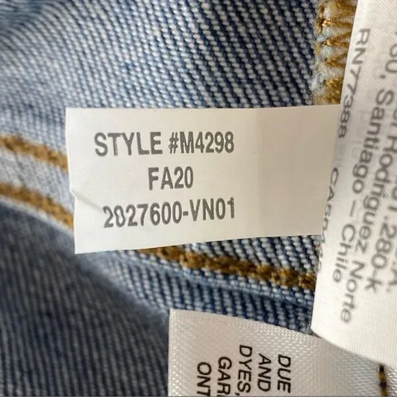 Madewell 9” High Rise Skinny Jeans Sz 34