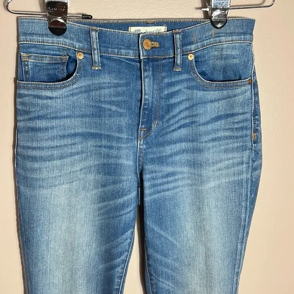Madewell High Riser Mid-Rise Skinny Jeans