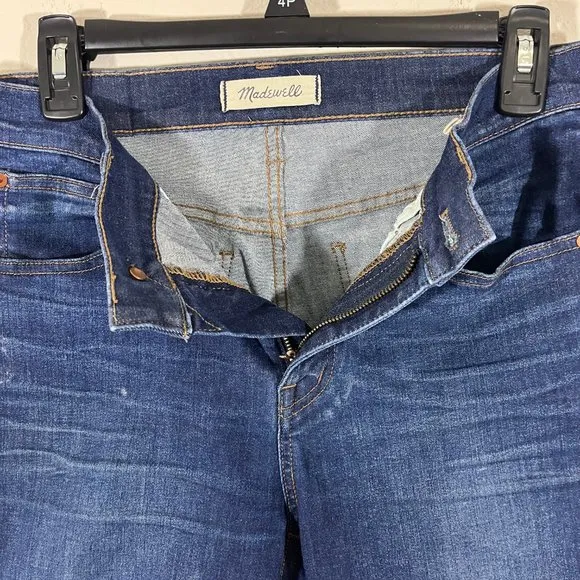 Madewell Women's Tall 9&quot; High Rise Skinny Jeans Size 29T Polly Wash Style F6171