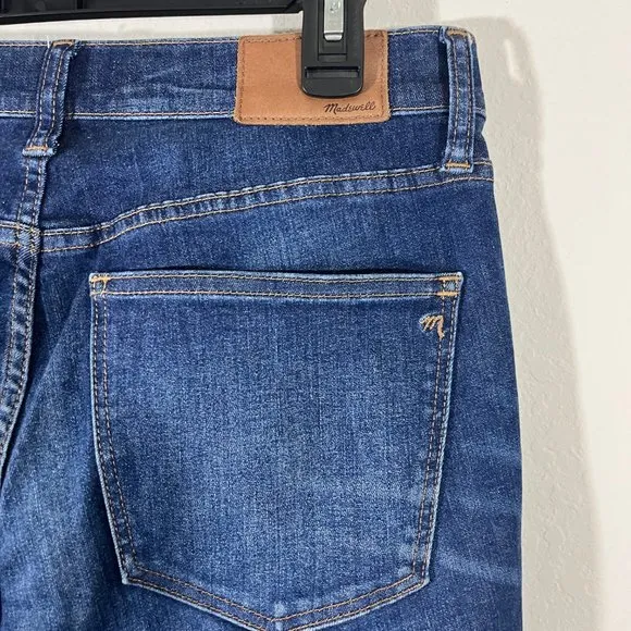 Madewell Women's Tall 9&quot; High Rise Skinny Jeans Size 29T Polly Wash Style F6171