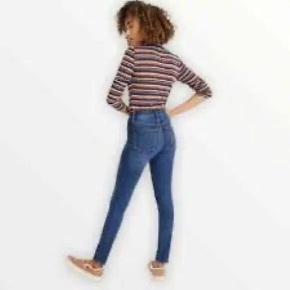 Madewell 10&quot; High Rise Skinny  Jeans Sz 26