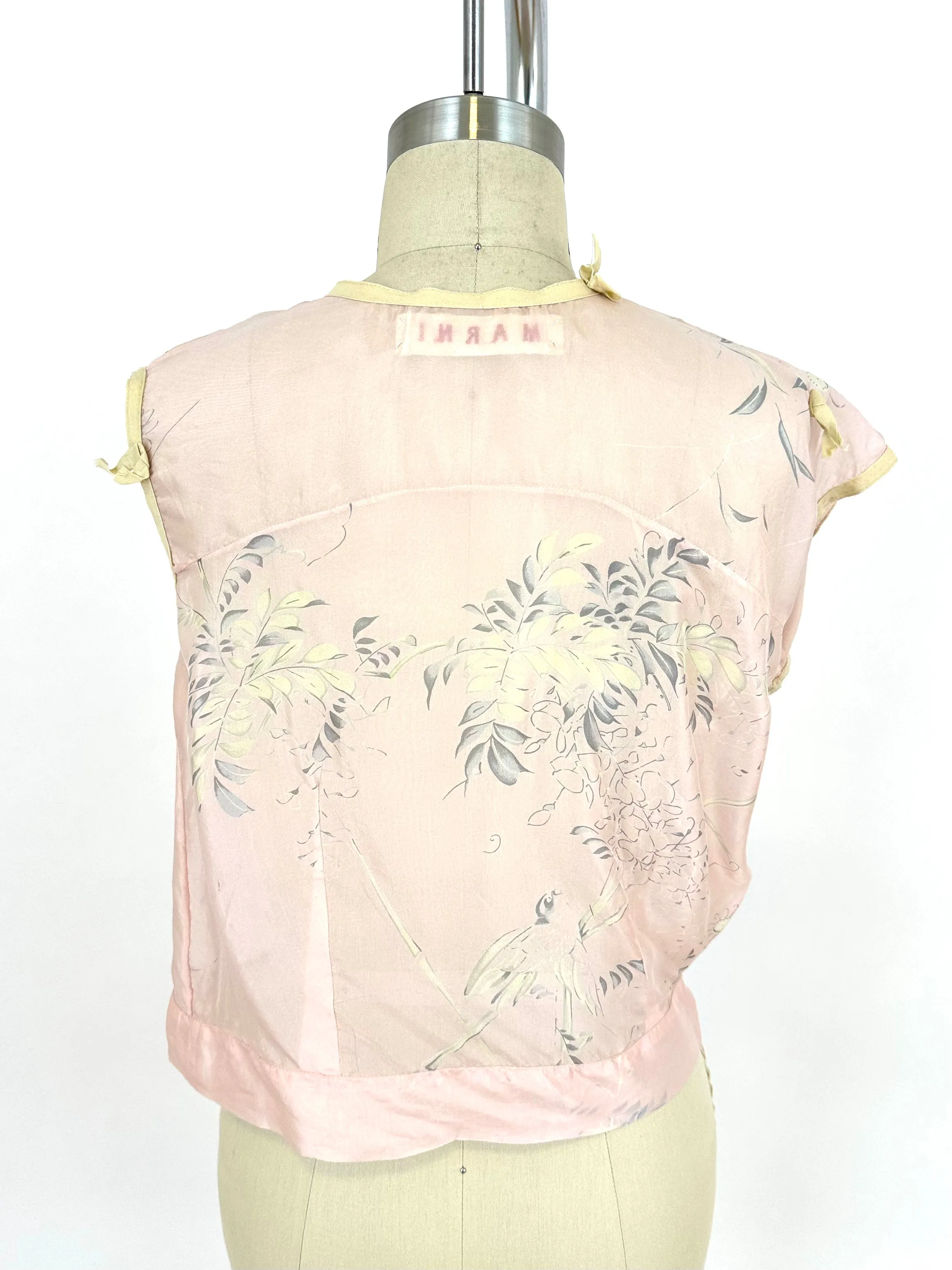 Marni Silk Printed Blouse