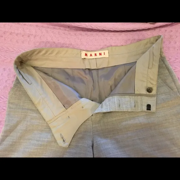 Marni wool blend bermuda shorts | Lined | Size 40