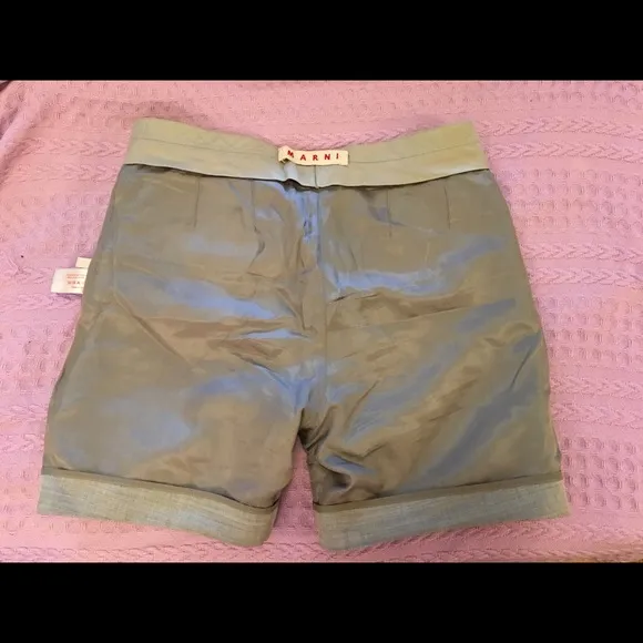 Marni wool blend bermuda shorts | Lined | Size 40