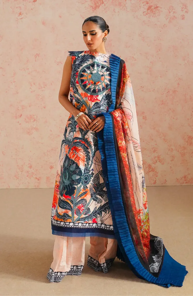 MARYUM & MARIA | Premium Lawn'24 | SHAFAQ MS24-593